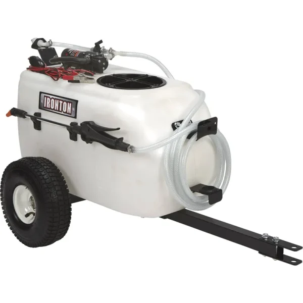 Ironton 13 Gallons 12 Volt DC Tow-Behind Towable Broadcast & Spot Sprayer ATV