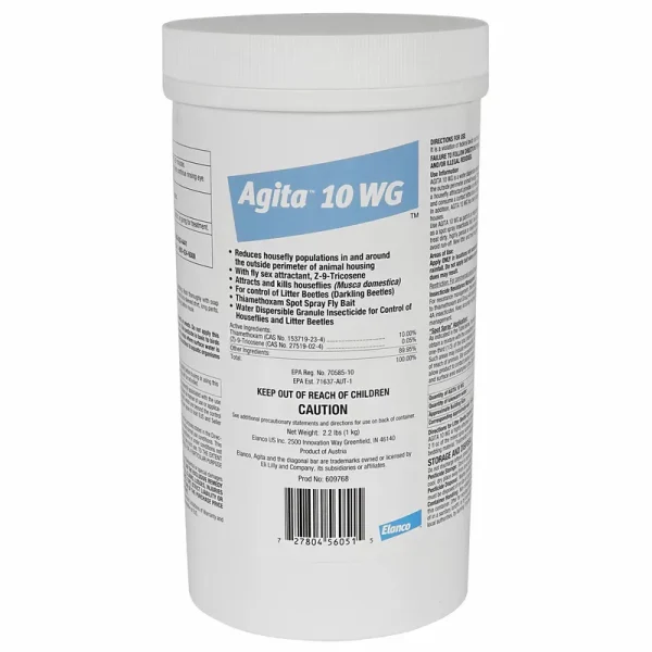 Elanco Agita 10 WG Insecticide - 2.2 lbs