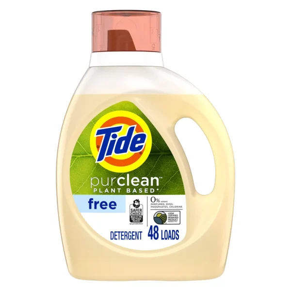 Tide Purclean Unscented Liquid Laundry Detergent - 69 fl oz