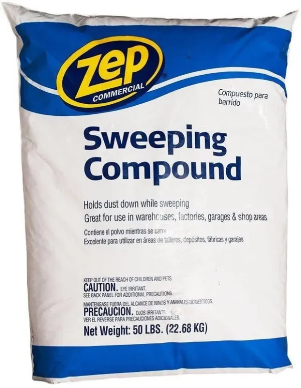 Zep Commercial Sweeping Compound Mineral Oil Base - 50 lb Bag