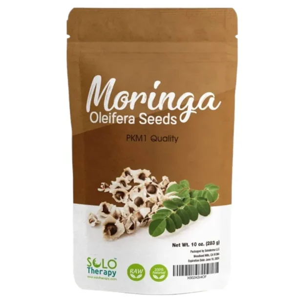 Solo Therapy Moringa Seeds 1000 Seeds Approx Premium Quality PKM1 Variety Edible Planting Moringa Oleifera Malunggay Semillas de Moringa Drum