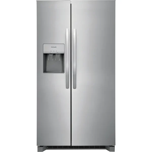 Frigidaire FRSS2623AS 36 inch Side by Side Refrigerator with 25.6 Cu. ft. Capacity - Stainless Steel
