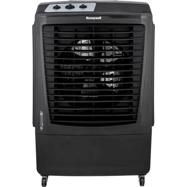 Honeywell 2100 CFM Outdoor Portable Evaporative Cooler & Fan ,Black