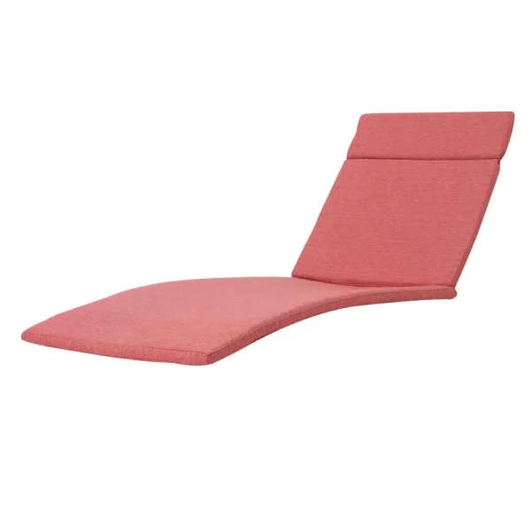 Christopher Knight Home 300984 Sienna Ckh Outdoor Chaise Lounge Cushion, Red