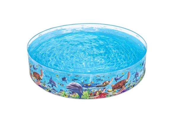 Bluescape Round Above-Ground Kiddie Pool 8' x 18"