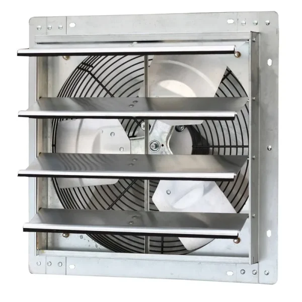iLiving 16" Variable Speed Shutter Exhaust Fan Wall-Mounted