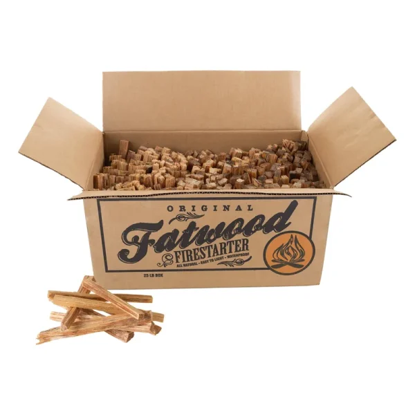 Fatwood 25 lbs. 100% All Natural Firestarter