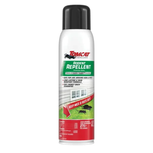 Tomcat Rodent Repellent, Continuous Spray - 14 oz