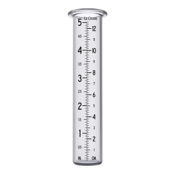 La Crosse 704-1522 Rain Gauge Replacement Glass Tube Clear