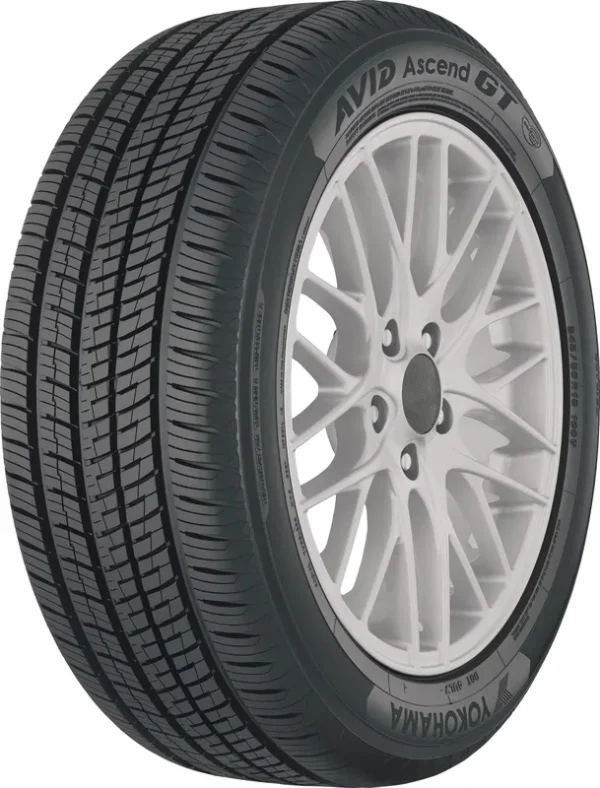 Set of 2 Yokohama Avid Ascend GT 215/55R17 94V Tires 2155517 215 55 17