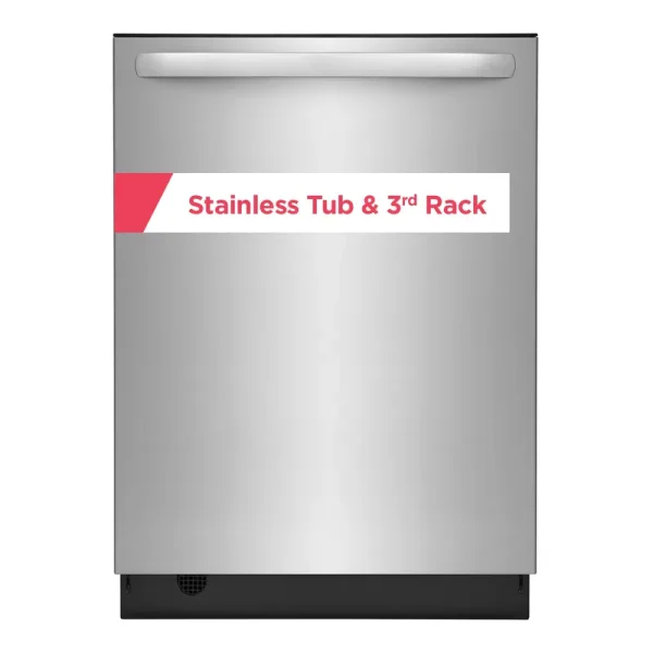 Frigidaire FDSH450LAF 24 inch Stainless Built-In Dishwasher with EvenDry