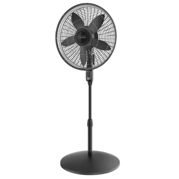 Lasko 18" Remote Control Large Room Pedestal 4-Speed Fan, Model S18605
