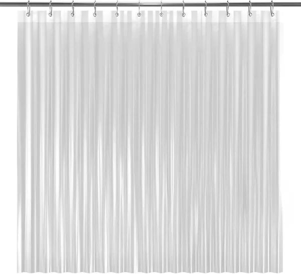 72" W x 96" H Clear 8g Peva Extra Heavy Weight Shower Liner - Liba