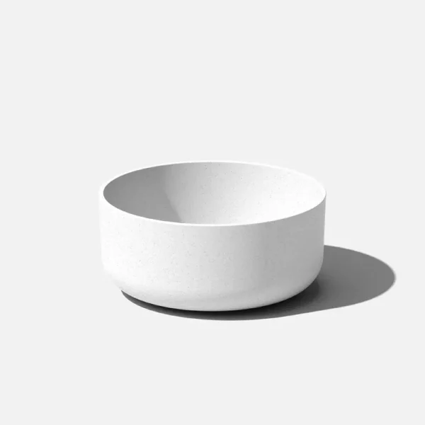 Veradek Pure Series Kona Bowl Planter (14 inch, White)