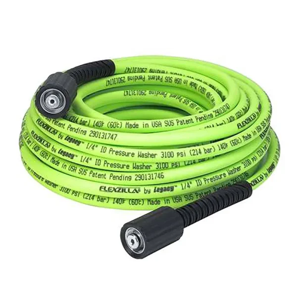 Flexzilla Pressure Washer Hose 1/4in x 50' M22 Fittings