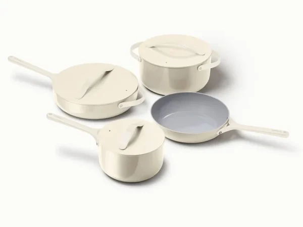 Caraway x Tan France Monochrome Cookware Set in Cr��me