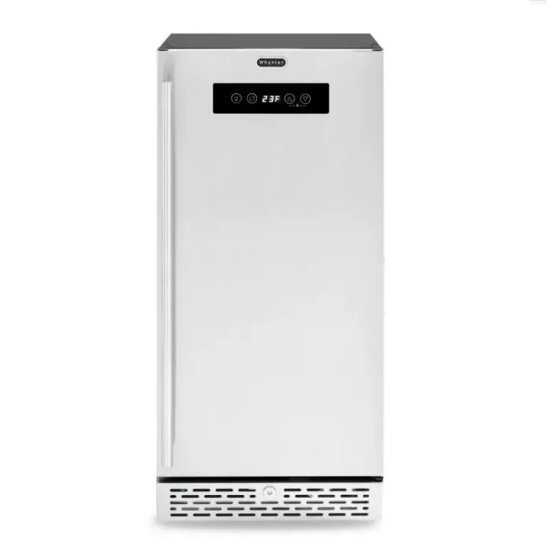 Whynter - Built-In or Freestanding 2.9 Cu. ft. Beer Keg Froster Beverage Refrigerator - Stainless Steel