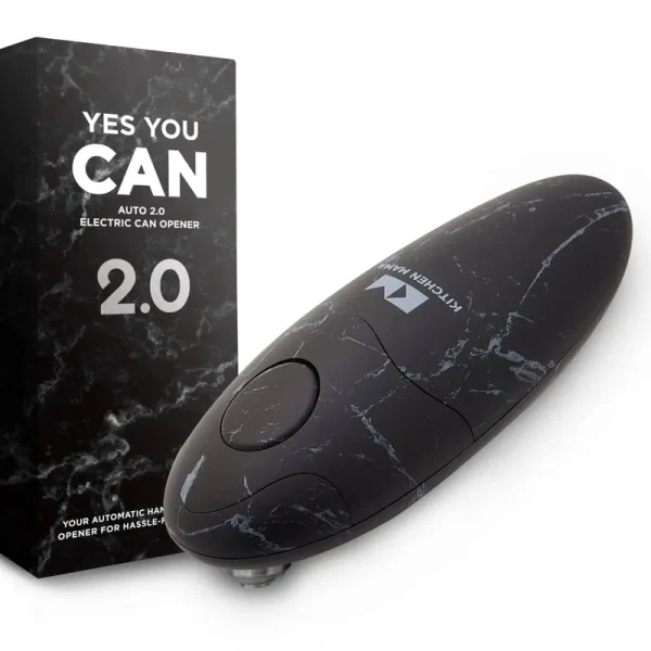 Auto 2.0 Electric Can Opener Kitchen Mama Color: Marble Black