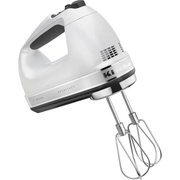 KitchenAid 9-Speed Hand Mixer, White