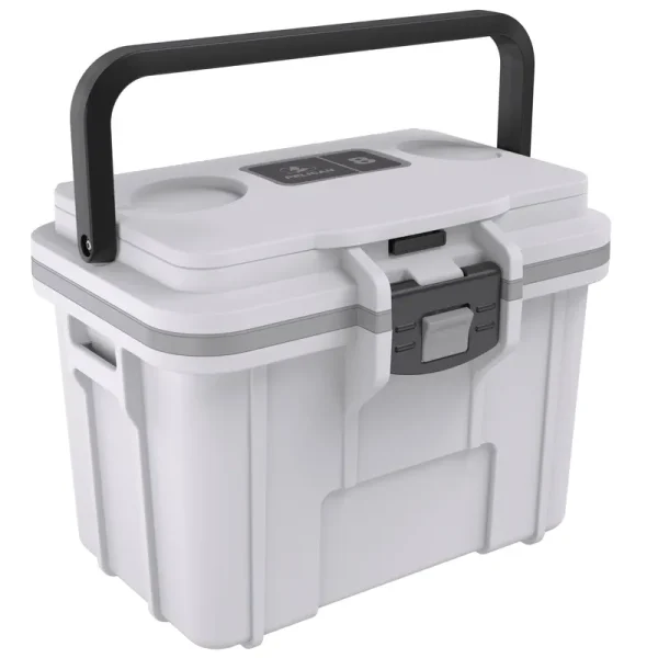 Pelican 8qt Personal Cooler (White/Gray)
