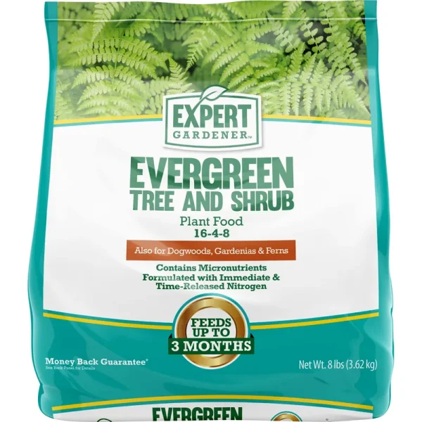 Expert Gardener Evergreen Tree & Shrub Plant Food Fertilizer - 8 lb