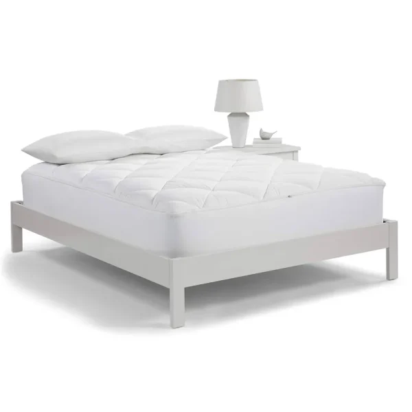 Serta Luxury Soft Comfort Mattress Pad - White (Twin)