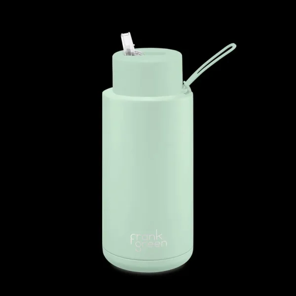Frank Green 34oz Ceramic Reusable Bottle - Mint Gelato