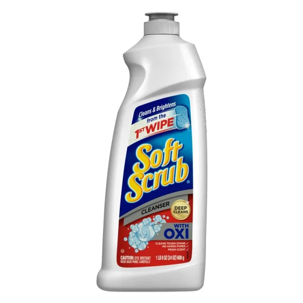 Soft Scrub Cleanser, Oxi - 24 oz