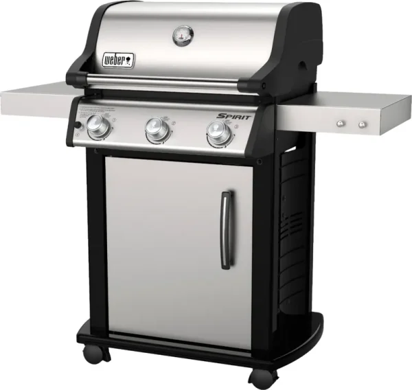 Spirit S-315 3-Burner Propane Gas Grill in Stainless Steel