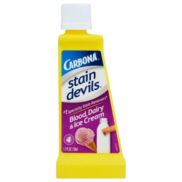Carbona Stain Devils Stain Remover, 4 (Blood, Dairy & Ice Cream) - 1.7 fl oz