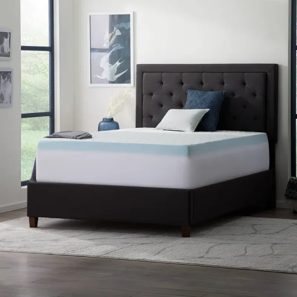 Lucid Comfort Collection Fitted Mattress and Topper Cover - White - California King