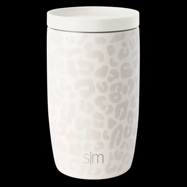 Simple Modern 12oz Travel Coffee Mug Tumbler | Insulated Stainless Steel with Ceramic Interior and Leak Proof Lid | Voyager 360 Collection