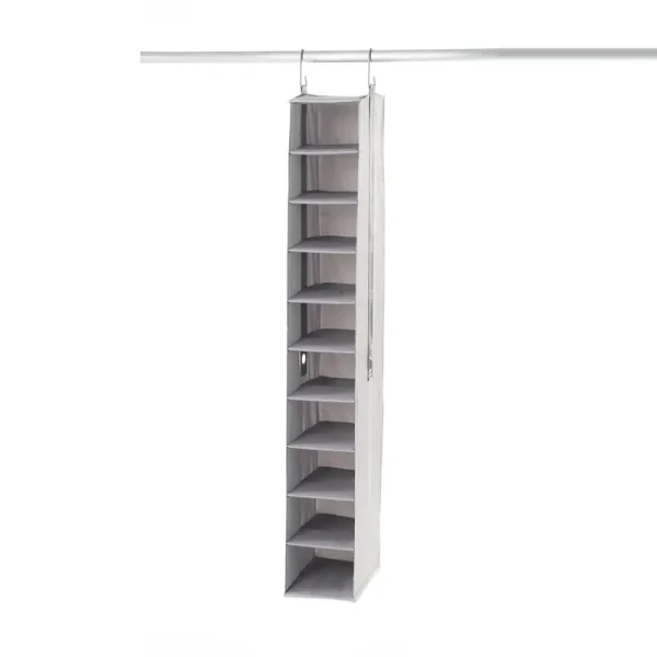 Neatfreak 10 Pair Gray Fabric Hanging Shoe Organizer | 07751C012