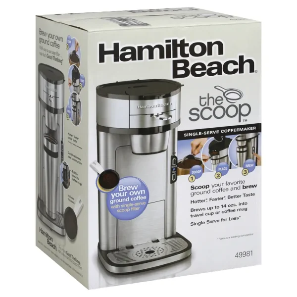 Hamilton Beach The Scoop Single-Serve Coffee Maker
