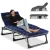 Lounge chair(Black) Blue pad
