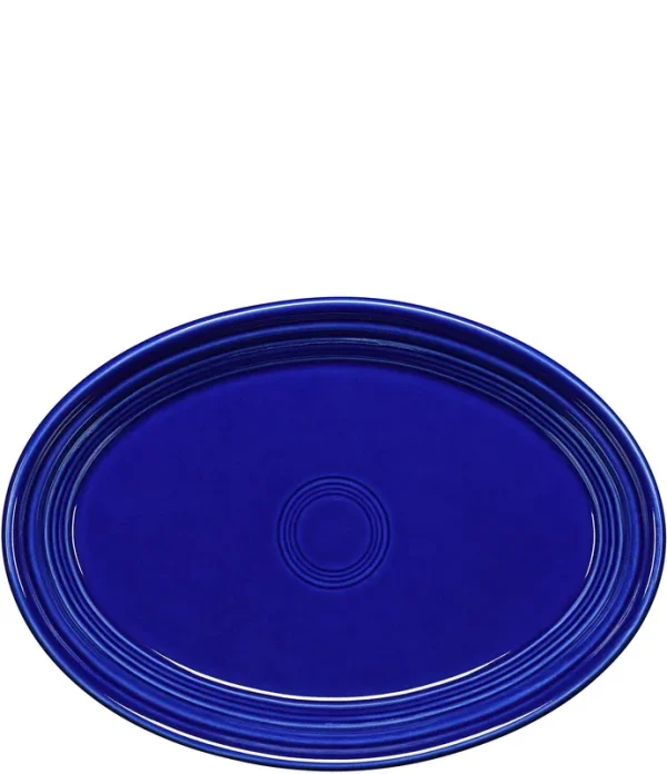 Fiesta Small Ceramic Oval Platter - Twilight