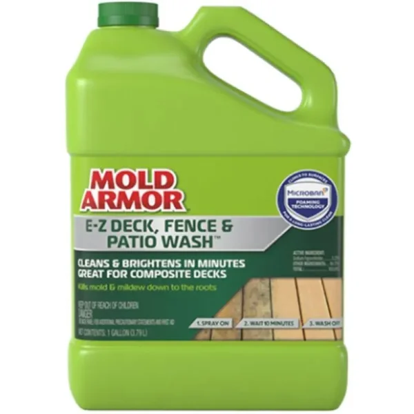 Mold Armor 1 Gal E-Z Deck, Fence & Patio Wash
