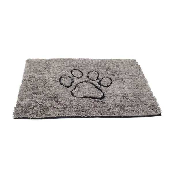 Doormat Dog Gone Smart Color: Grey, Size: Medium ( 2" H x 20" W x 31" L)