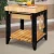 Black and Natural with Butcher Block Top