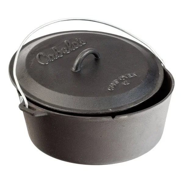 Cabela's Outfitter Series Cast Iron Camp Oven - 7.5 Qt.
