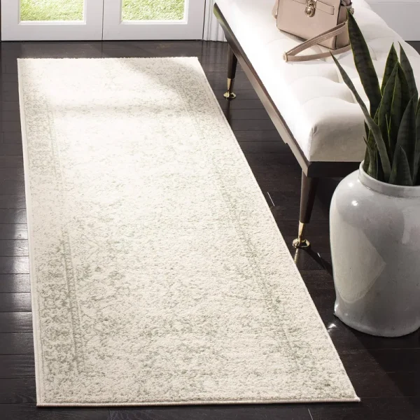 Safavieh Adirondack ADR109V Ivory / Sage Rug 2'6" x 6' Runner