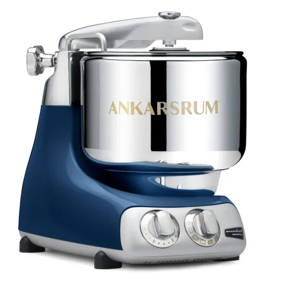 Ankarsrum Original Electric Stand Mixer, 7.4 Quart, Ocean Blue