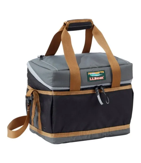 L.L.Bean Soft Pack Cooler Picnic Black/Shale Gray