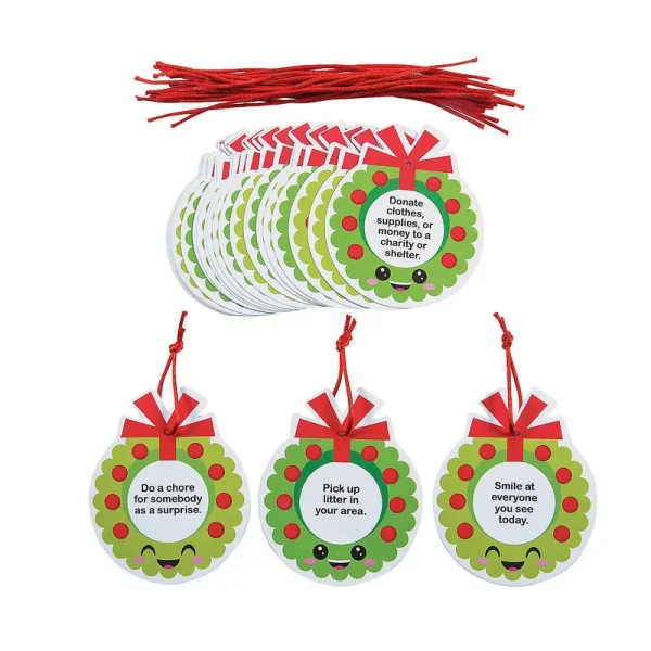 Fun Express Acts of Kindness Christmas Ornaments (Set of 24)