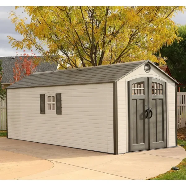 Lifetime 8 ft. W x 20 ft. D Storage Shed