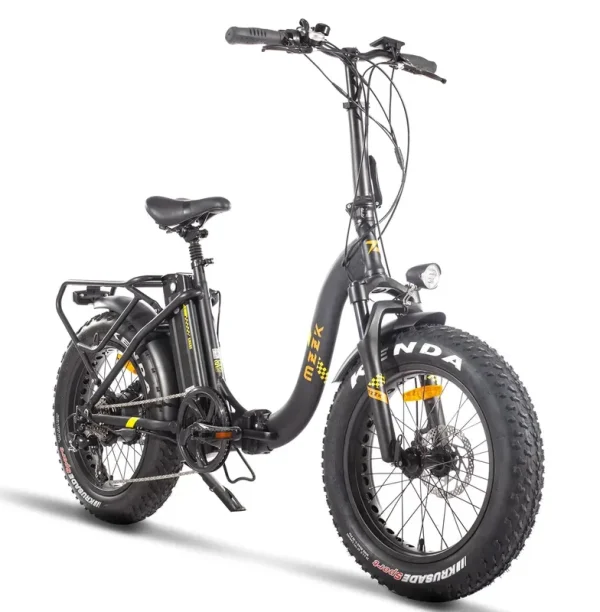 Folding Electric Bike for Adults, Ebikes for Adults 7 Speed Powerful 750W BAFANG Motor 20" 4.0 Fat Tire Foldable Mountain Snow Ebikes with Removable Lithium Battery