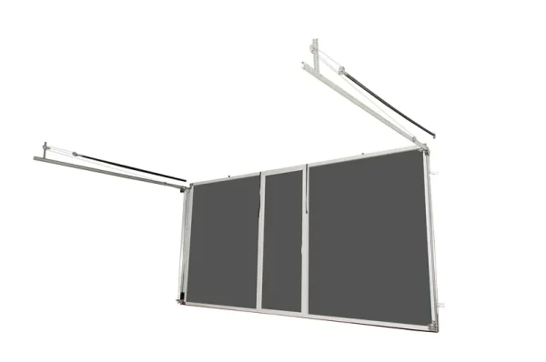 Lifestyle Screens Garage Door Screen 7'H with 17X20 Black PVC-Coated Polyester Fabric Models (White, 16'Wx7'H)