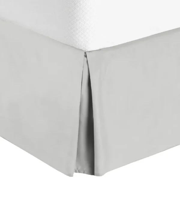 Nestl 14" Tailored Drop Premium Bedskirt - Full XL - Light Grey
