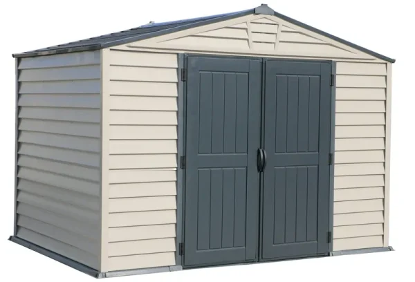 Duramax StoreMax Plus 10.5' x 8' Vinyl Shed with Floor