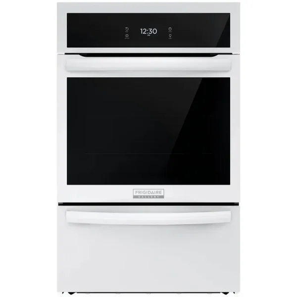 Frigidaire Gallery 24" Single GAS Wall Oven with Air Fry White